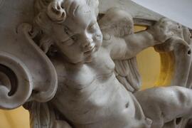 decorazione marmorea di balaustrata