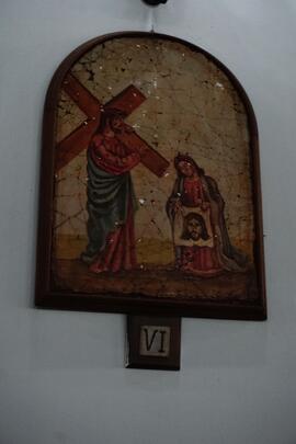 Quadretto della VIstazione della Via Crucis