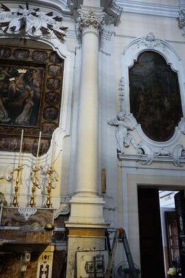 Dipinto San Domenico e il rogo dei libri Albigesi