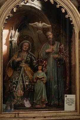 Statua Sant’ Anna , Sant’ Gioacchino e Maria bambina