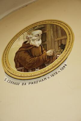 Affresco di s. Corrado da Parzham
