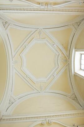 decorazione in stucco di volta