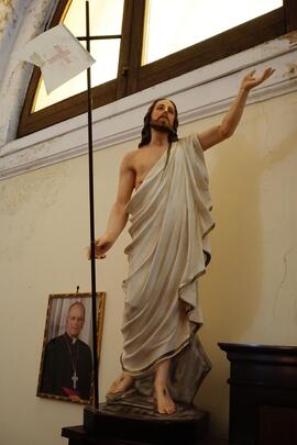 Statua del Cristo risorto Chiesa di S. Anna