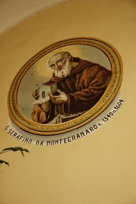 Affresco di s. Serafino da Montegranaro