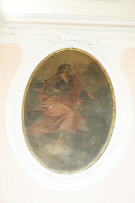 Cornice in stucco
