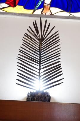 Lampada da parete a forma di palma (7)