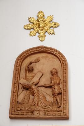 Alto rilievo in terracotta della Via Crucis 4