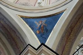 Affresco di un puttino