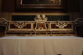 Bottega Napoletana sec.XVIII, altare con teste alate 1/3
