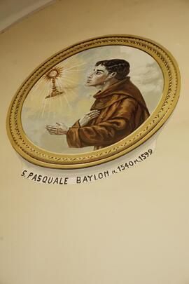 Affresco di s. Pasquale Baylon