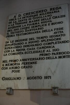Memoriale in marmo