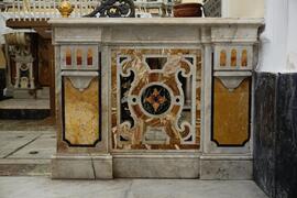 decorazione in marmo convento San Francesco