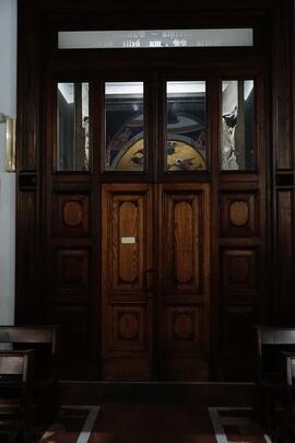 Portone in legno