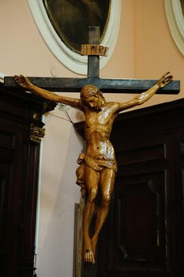 Bottega campana sec.XVIII, crocifisso
