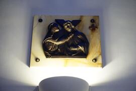 Quadretto della IV stazione della Via Crucis