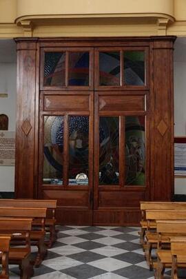 Antiporta in legno
