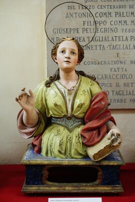busto reliquiario santa Candida