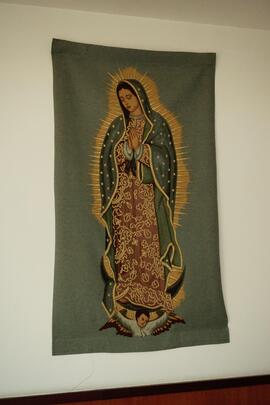 Telo da parete raffigurante la Madonna di Guadalupe