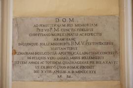 lapide commemorativa
