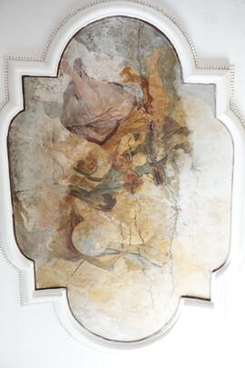 Affresco sul soffitto Chiesa S. Anna