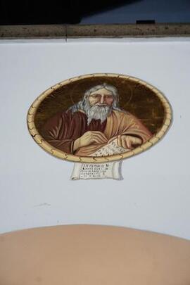 affresco di santo ( Abramo)
