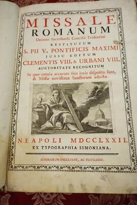 Alcune pagine di libro antico Chiesa S. Anna