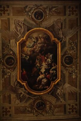 Soffitto, dipinto murale