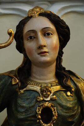 Testa busto reliquario