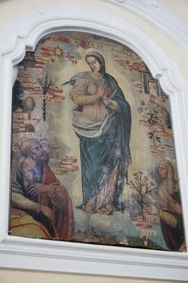 Dipinto Immacolata concezione e santi