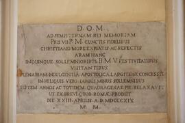 lapide commemorativa