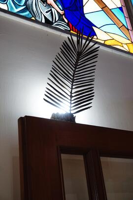 Lampada da parete a forma di palma (6)