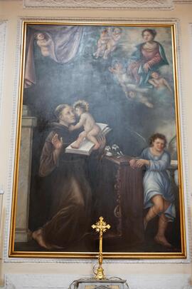 Pittura a olio Sant'Antonio da Padova