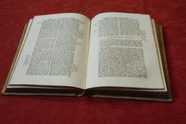 Bottega campana sec. XVIII, Interno Libro antico in copertina rigida n.6