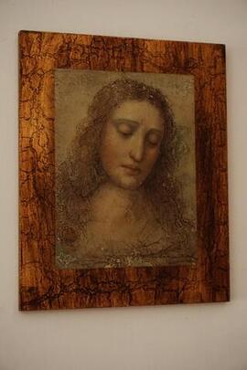 Copia del volto del Cristo Redentore di L. Da Vinci Chiesa S. Anna