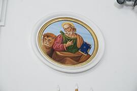 Affresco di s. Marco evangelista