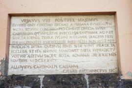 Lapide commemorativa S. Sofia