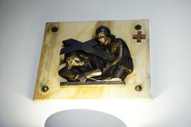Quadretto della IX stazione della Via Crucis