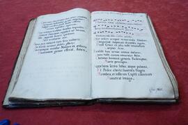 Bottega campana sec.XVIII, InternoLibro antico in copertina rigida n.1