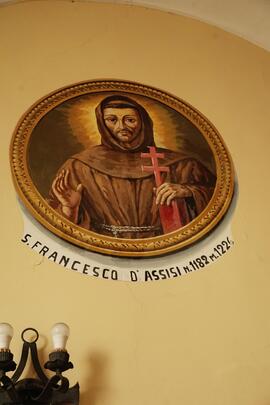 Affresco di s. Francesco d’Assisi