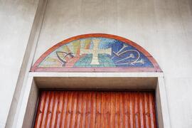 Mosaico chiesa san pio x