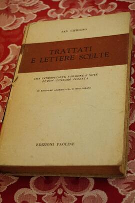 Libro “Trattati e lettere scelte” Chiesa S. Anna