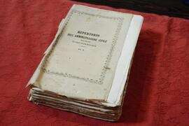 Interno Libro antico in copertina rigida n.33