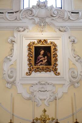 Quadro di Maria il bambino e sant’Anna