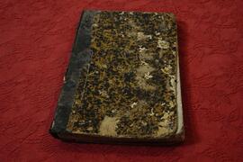Libro antico in copertina rigida chiesa dell'annunziata