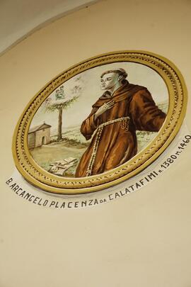 Affresco di beato Arcangelo Placenza da Calatafimi