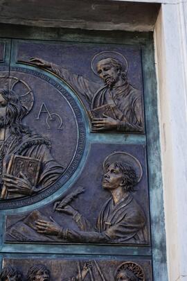 Serie decorativa di portale maggiore