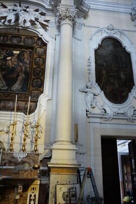 Dipinto San Domenico e il rogo dei libri Albigesi