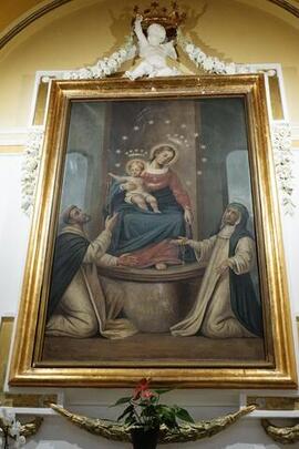 Quadro della Madonna col bambino