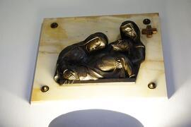 Quadretto della XIV stazione della Via Crucis