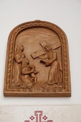 Alto rilievo in terracotta della Via Crucis 4